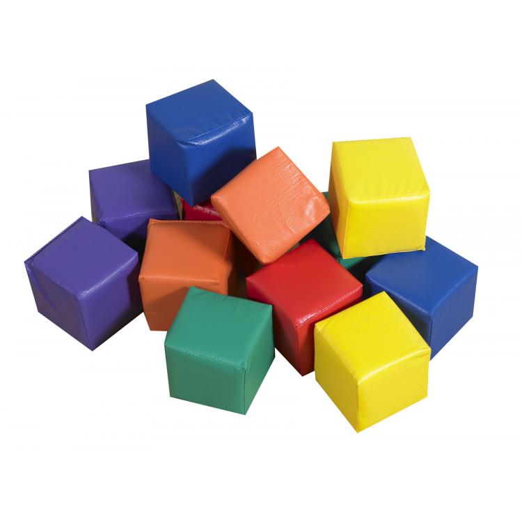 Toddler Baby Blocks in Primary Colors